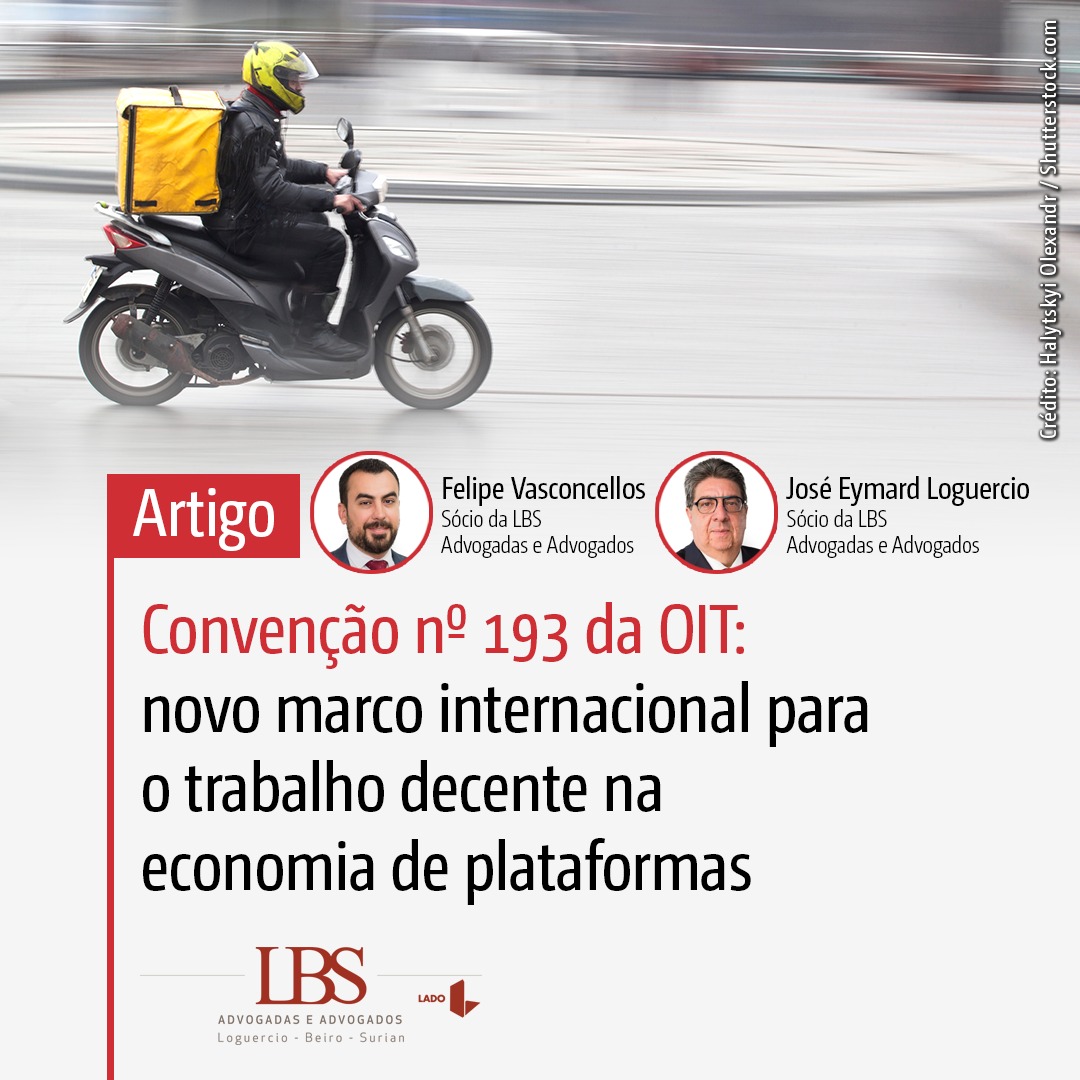 Convenção n.º 193 da OIT: novo marco internacional para o trabalho decente na economia de plataformas